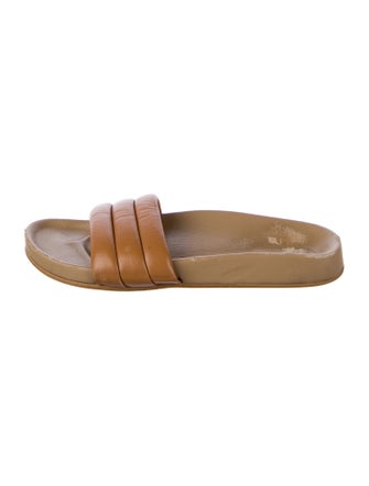 Beatrice Valenzuela Leather Slides