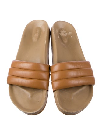 Beatrice Valenzuela Leather Slides