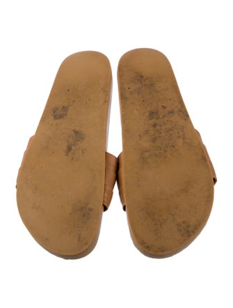 Beatrice Valenzuela Leather Slides