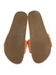 Beatrice Valenzuela Leather Slides