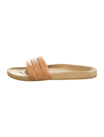 Beatrice Valenzuela Leather Slides