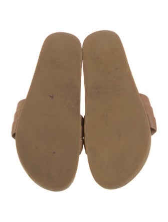 Beatrice Valenzuela Leather Slides