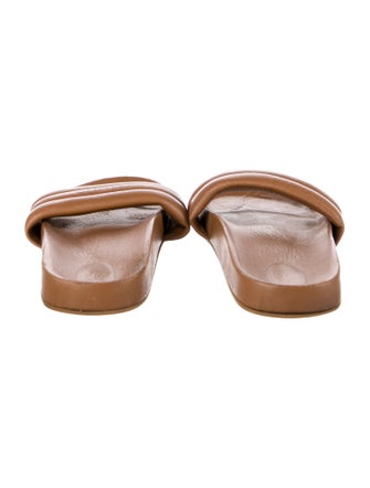Beatrice Valenzuela Leather Slides