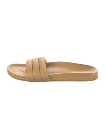 Beatrice Valenzuela Leather Slides