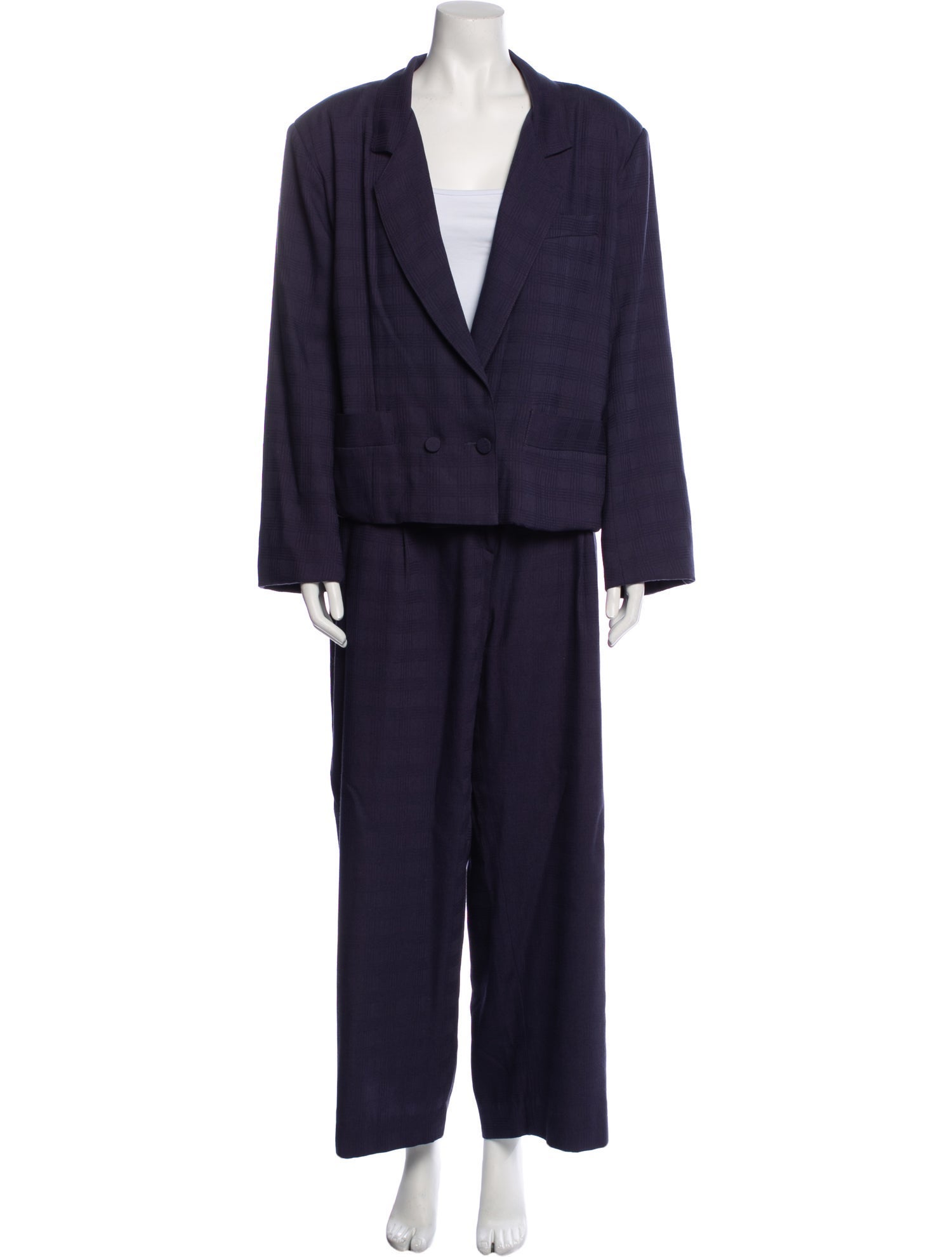 Beatrice Valenzuela Wool Pantsuit