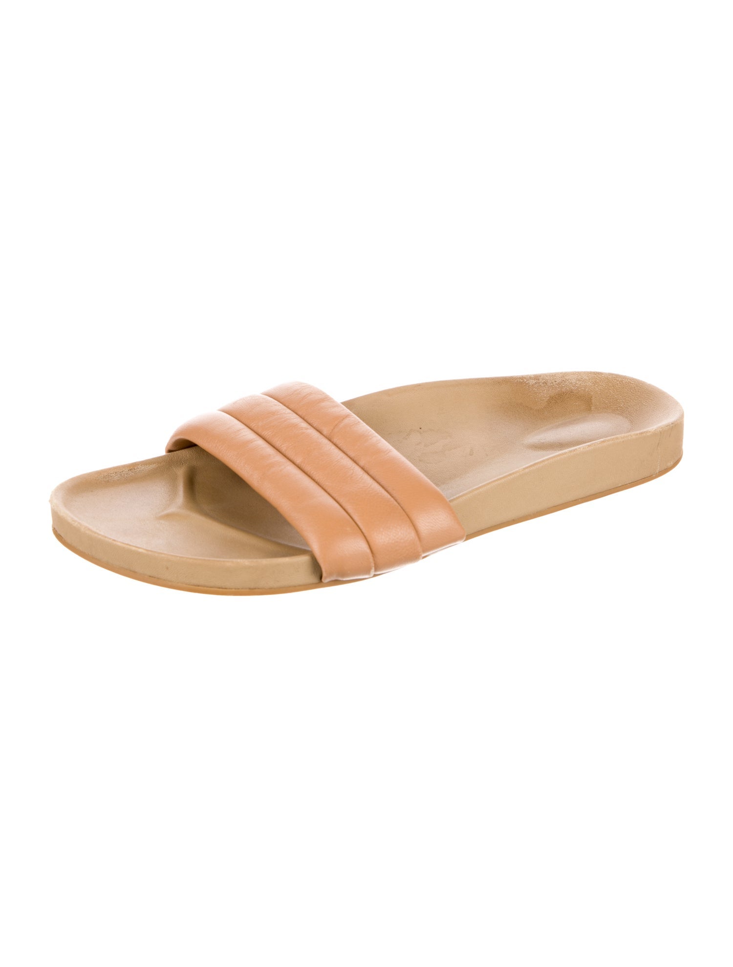 Beatrice Valenzuela Leather Slides