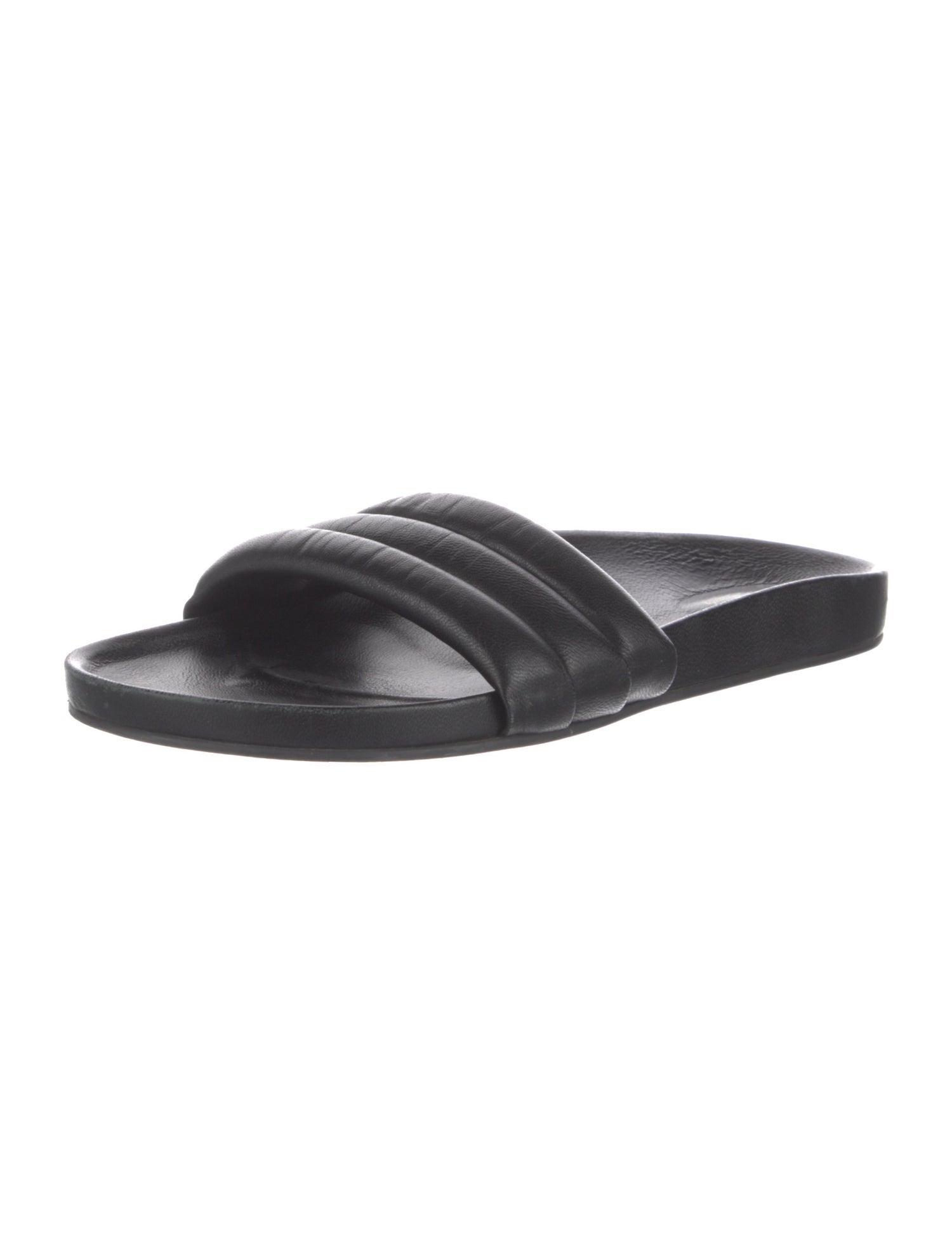 Beatrice Valenzuela Leather Slides