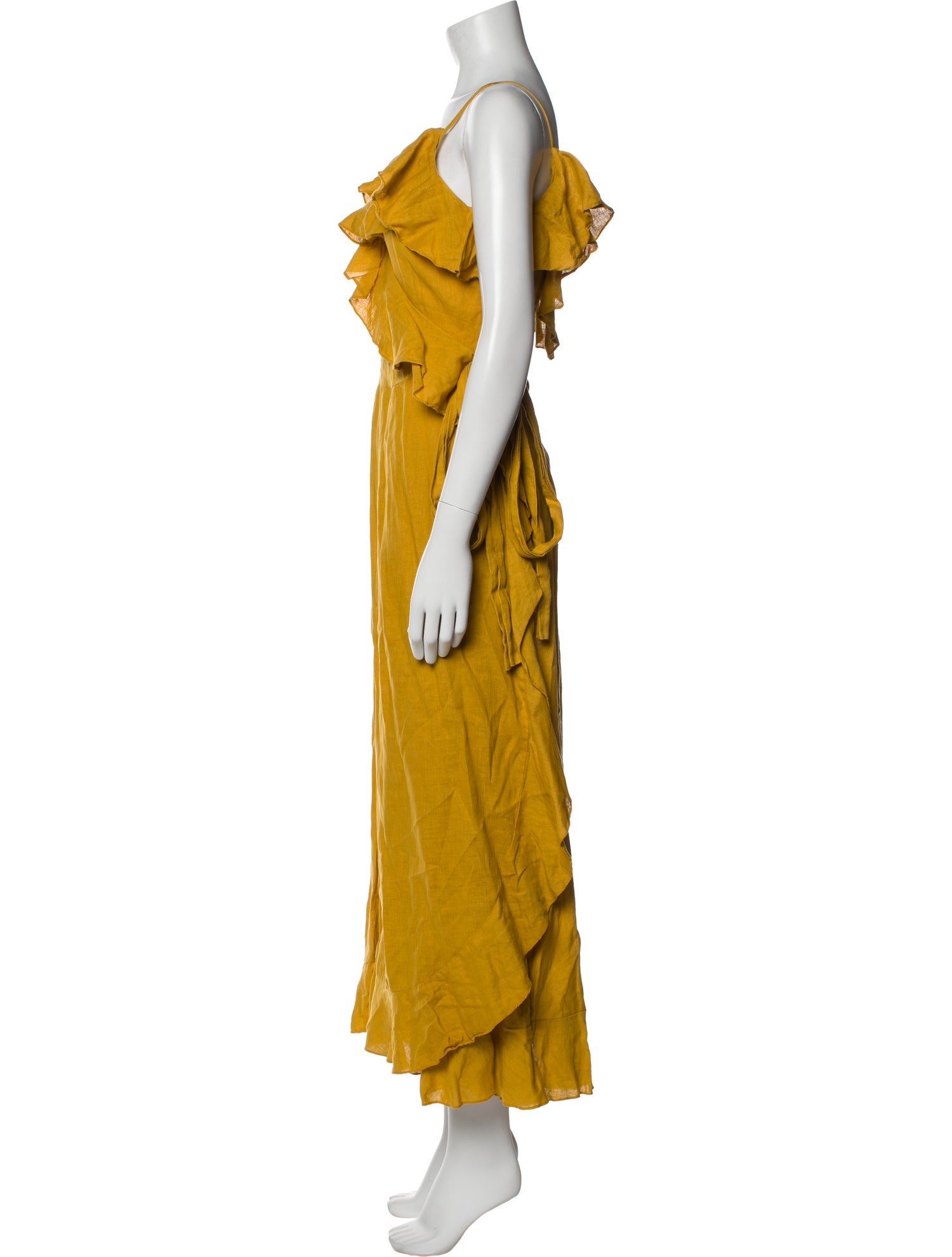 Beatrice Valenzuela Linen Long Dress