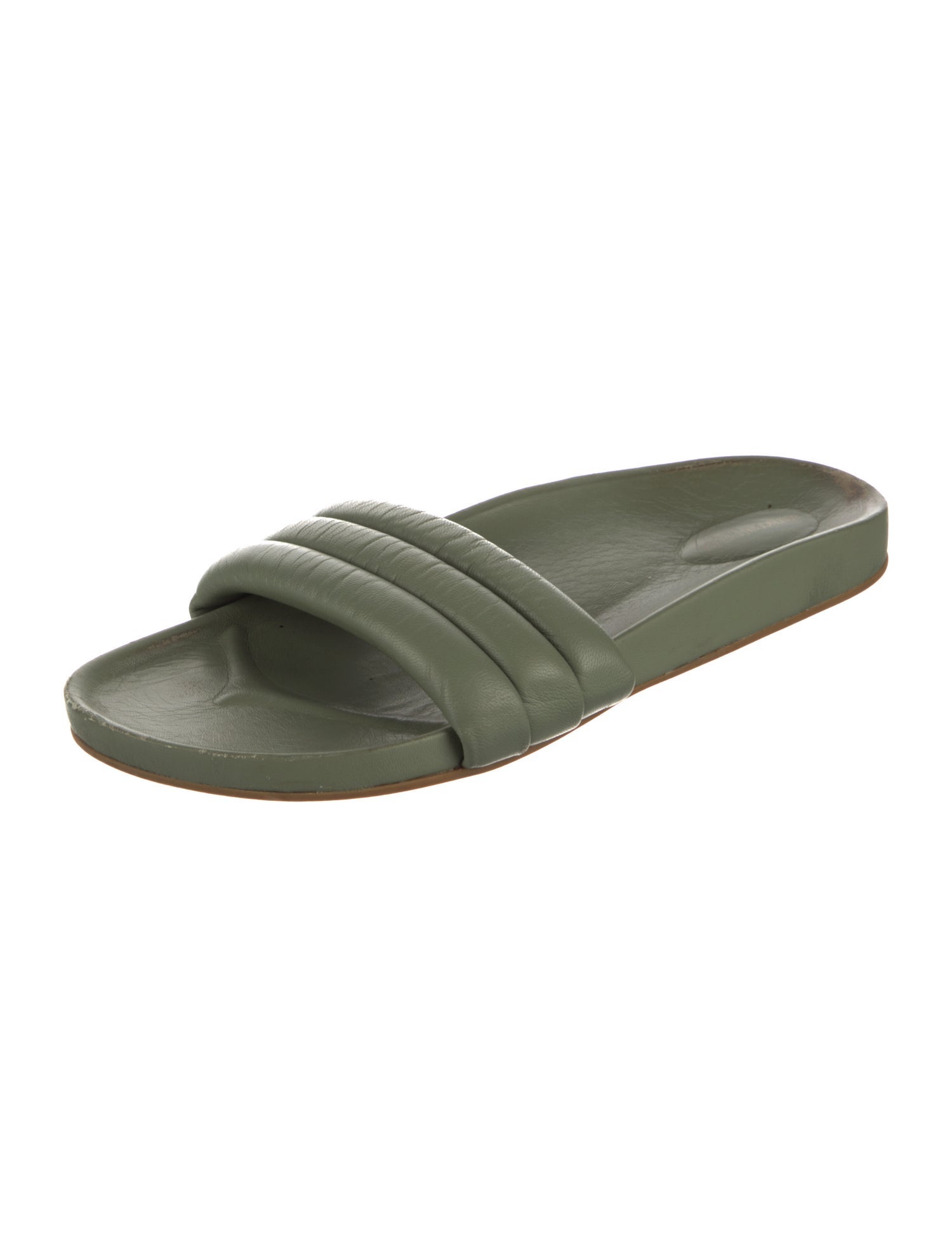 Beatrice Valenzuela Leather Slides