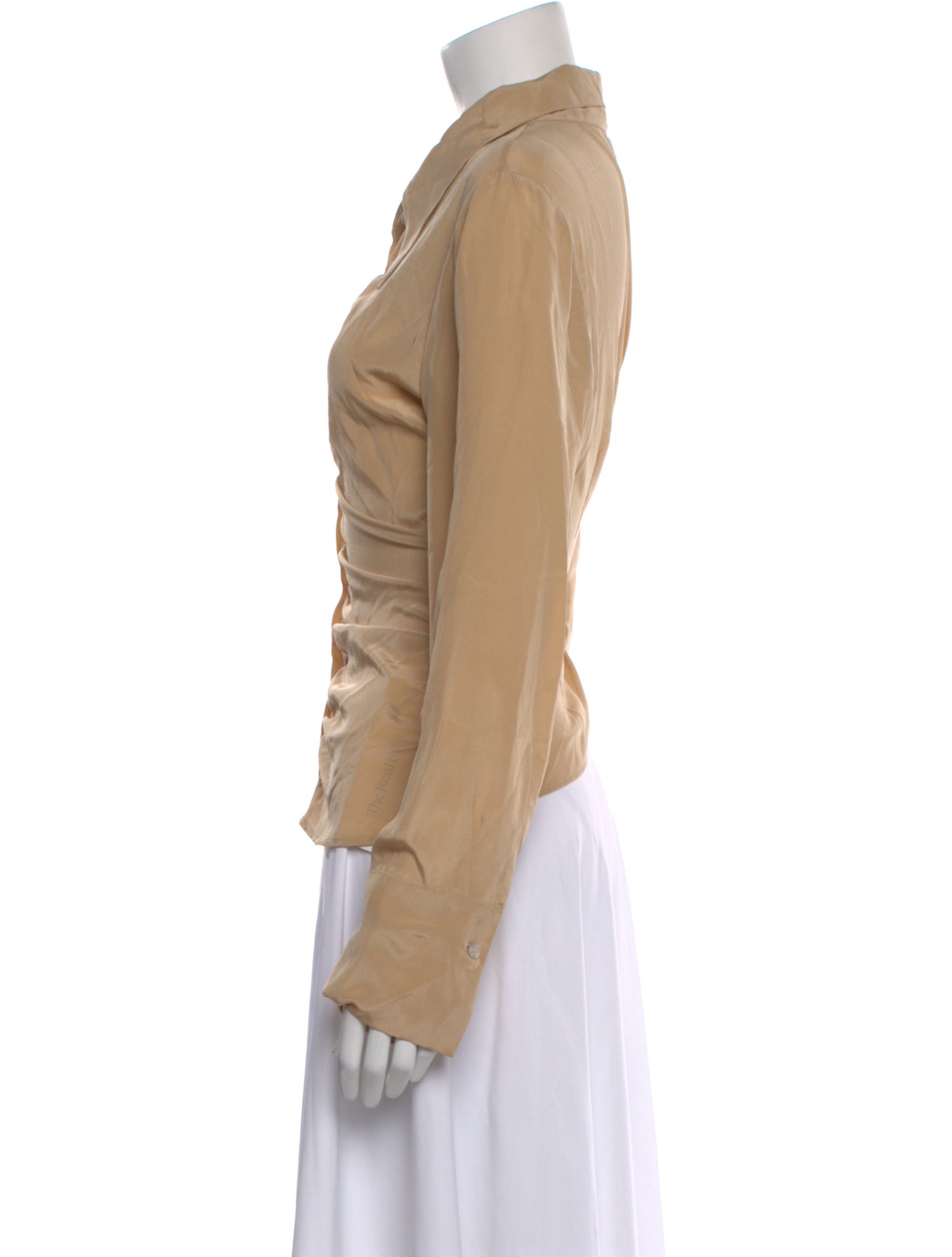 Beatrice Valenzuela Silk Long Sleeve Blouse
