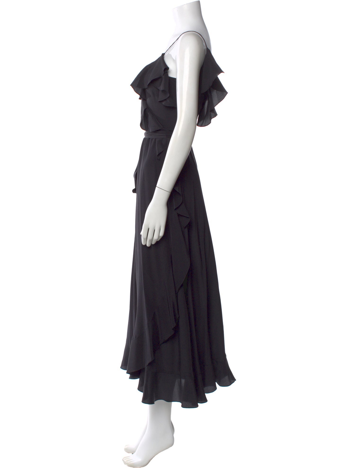Beatrice Valenzuela Silk Long Dress