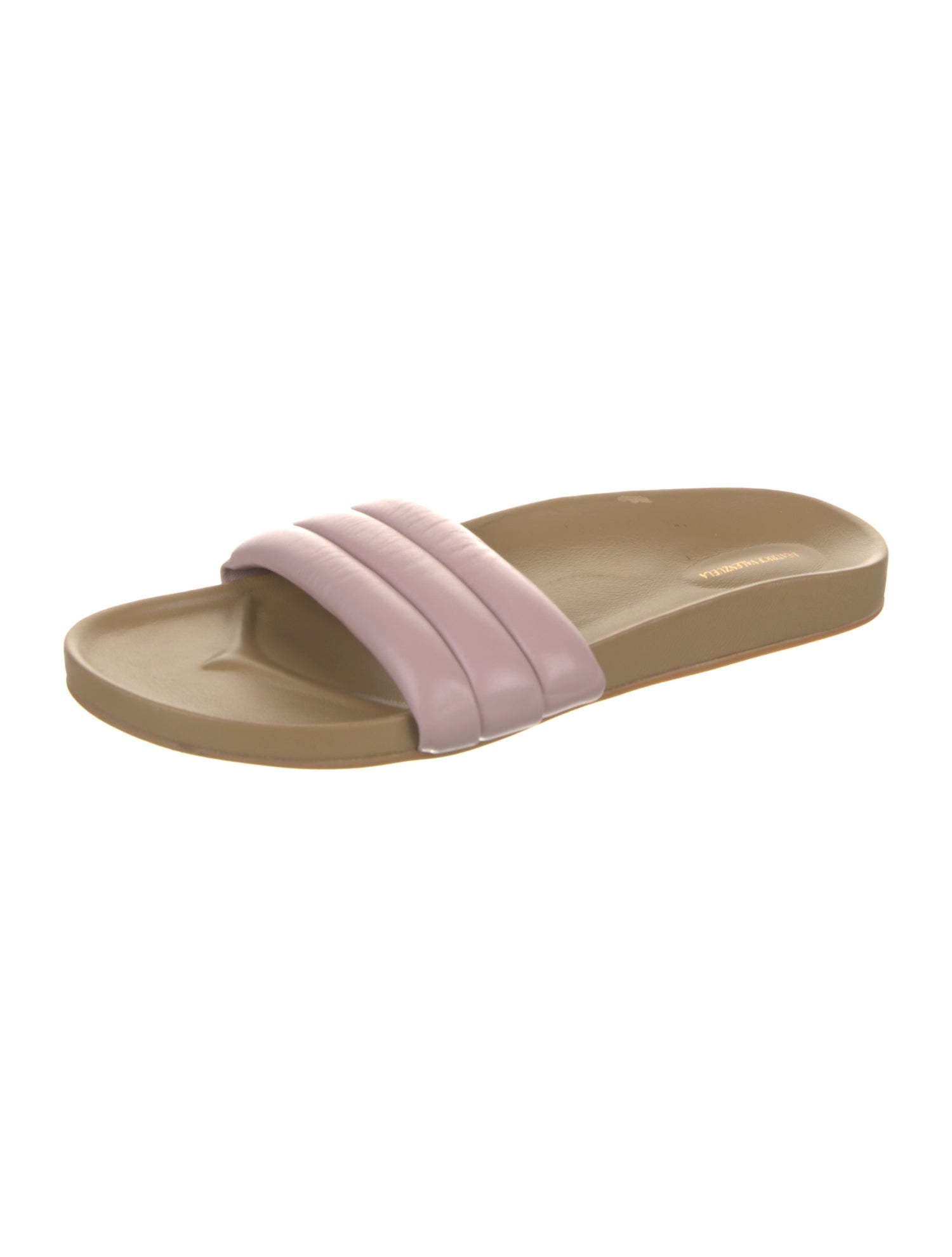 Beatrice Valenzuela Leather Slides