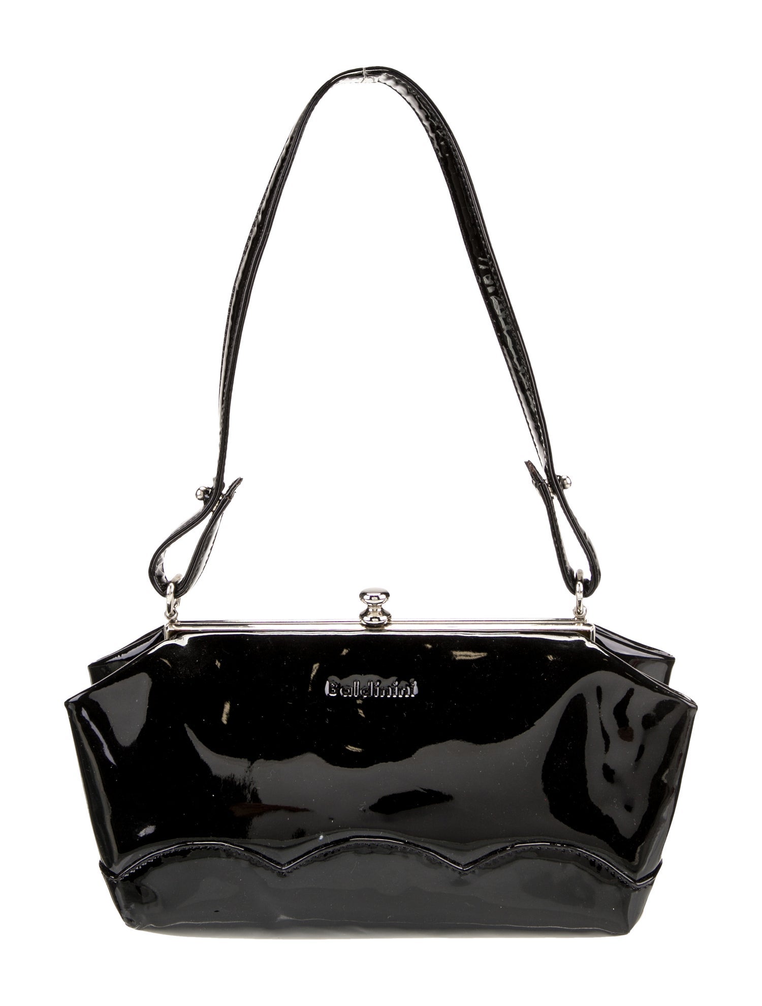 Baldinini Trend Beige Cowhide Shoulder Bag