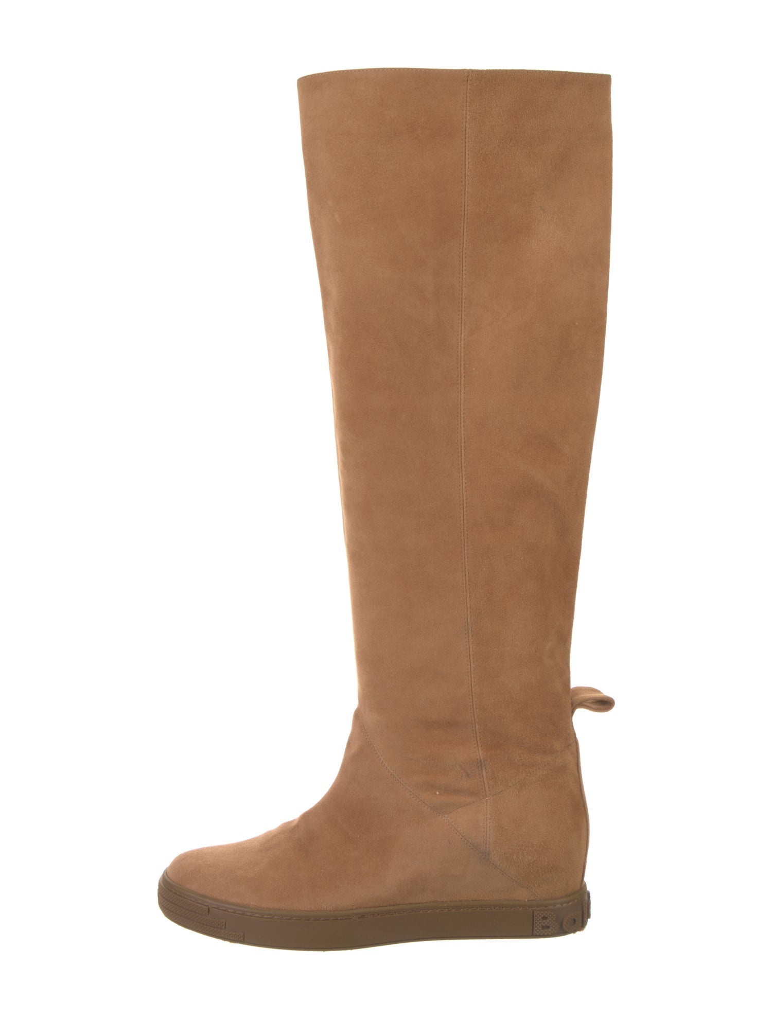 Baldinini Suede Riding Boots