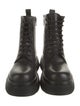 Baldinini Leather Combat Boots