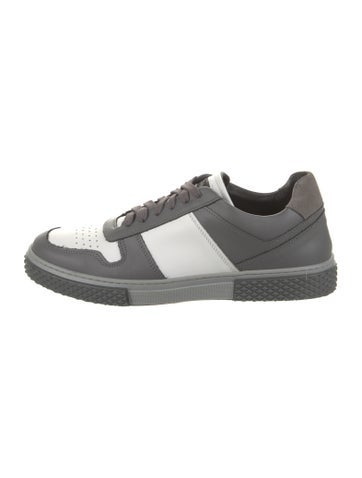 Baldinini Sneakers Leather Colorblock Pattern 13