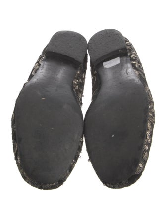 Baldinini Velvet Printed Loafers