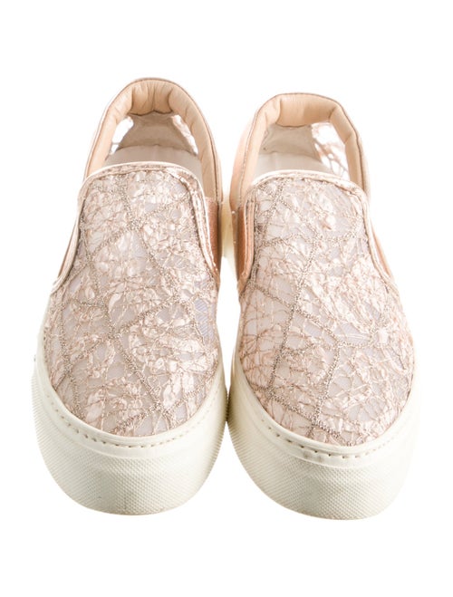 Baldinini Colorblock Pattern Slingback Flats