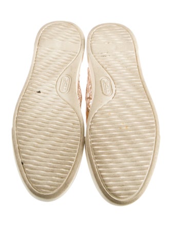 Baldinini Colorblock Pattern Slingback Flats