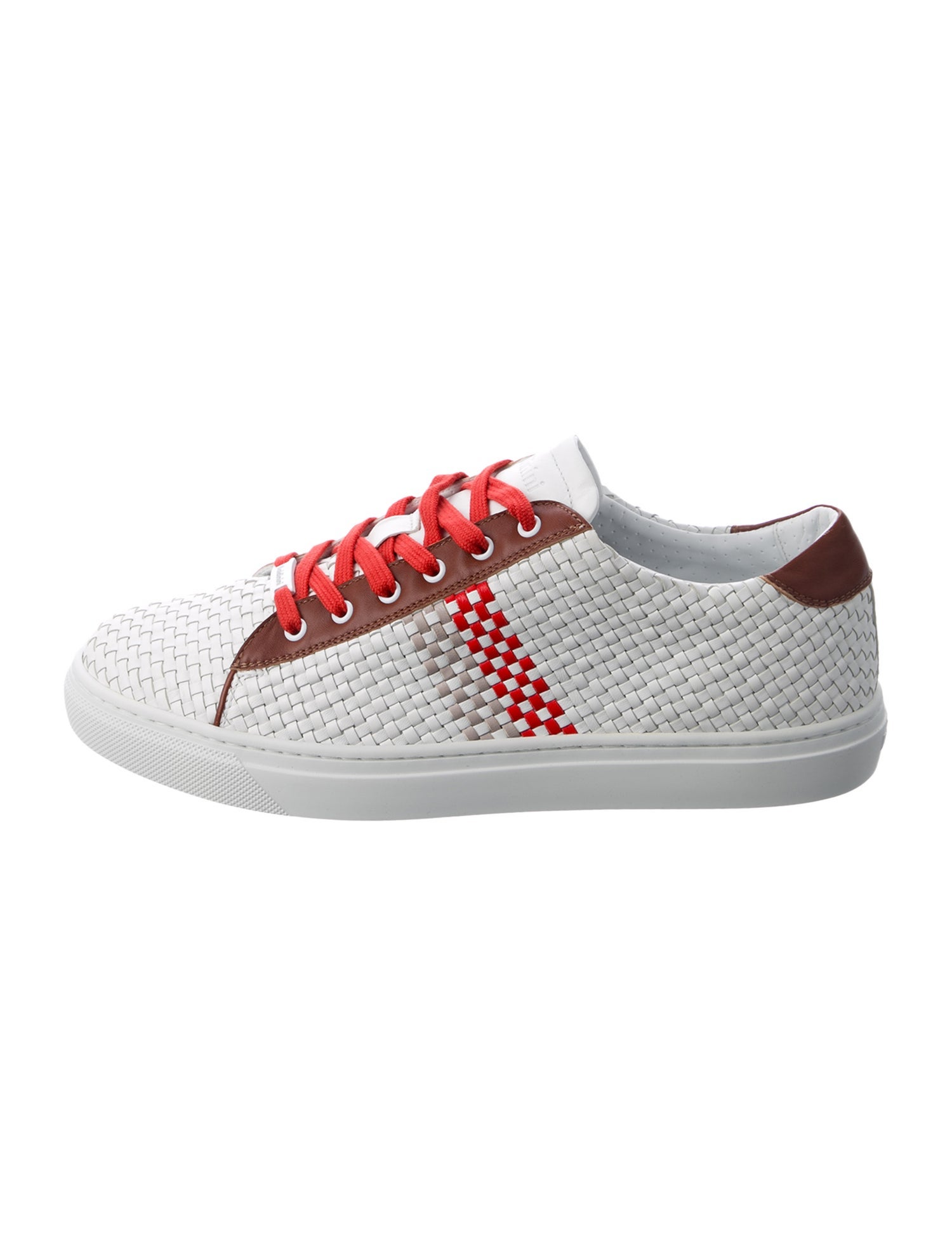 Baldinini Leather Patterned Sneakers