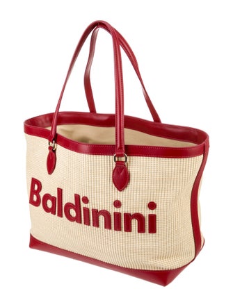 Baldinini Raffia Tote