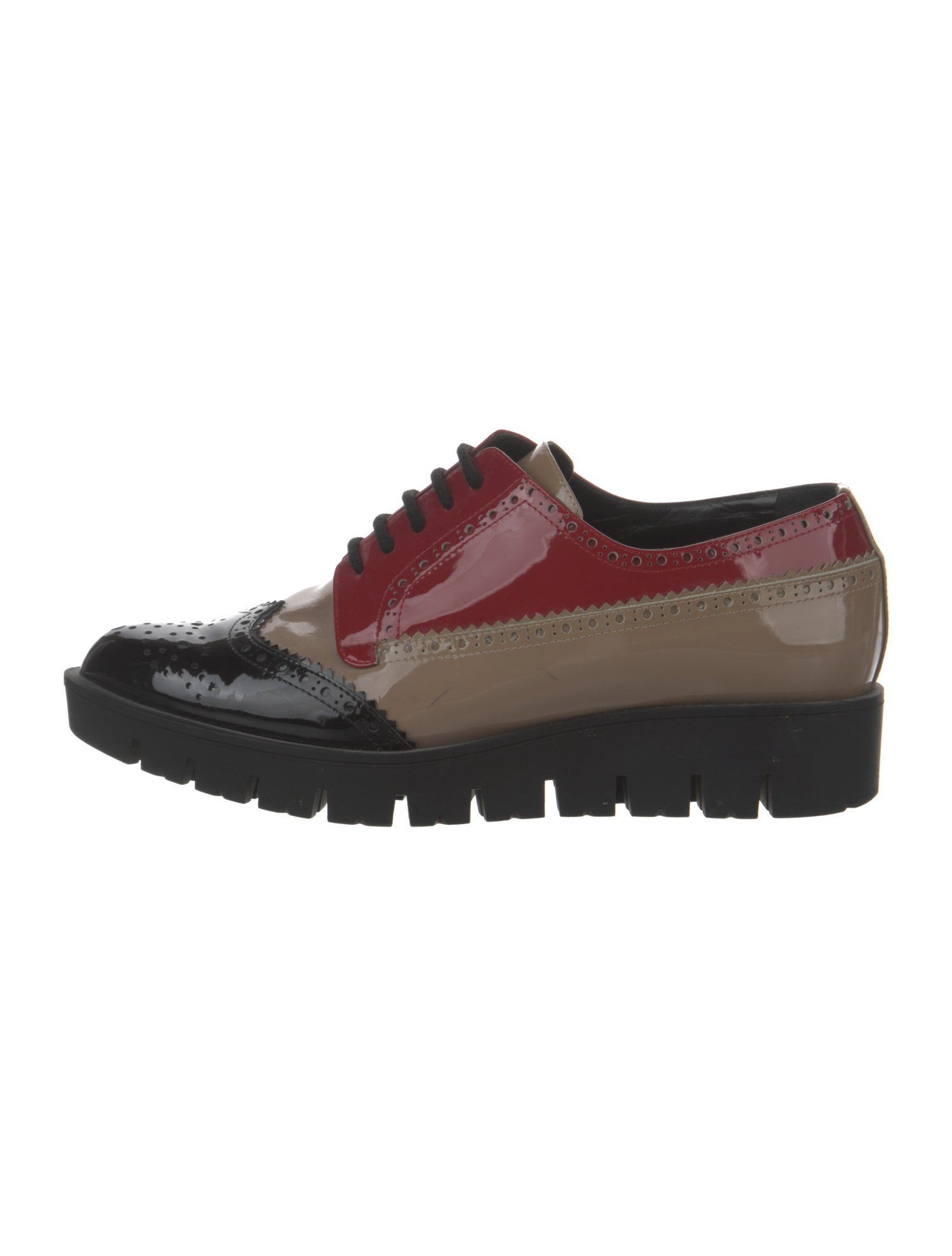 Baldinini Patent Leather Oxfords
