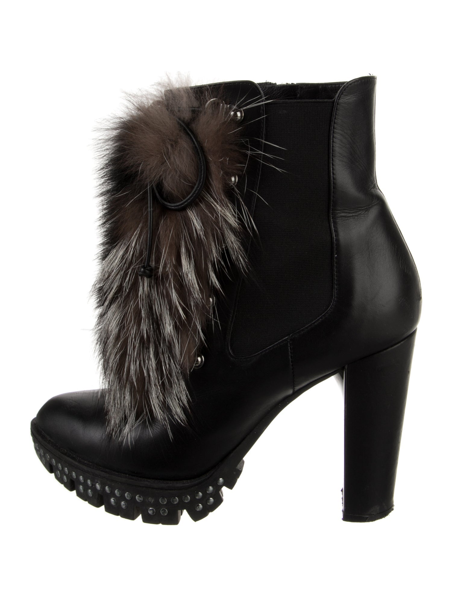 Baldinini Leather Chelsea Boots