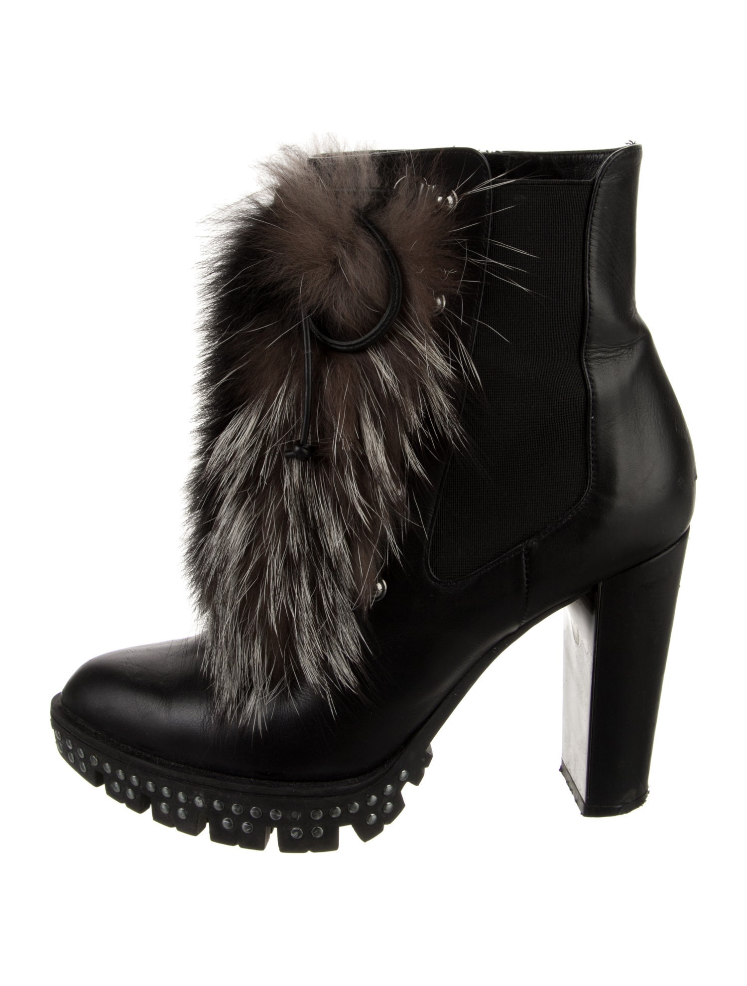 Baldinini Leather Chelsea Boots