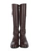 Baldinini Leather Riding Boots