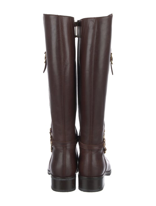 Baldinini Leather Riding Boots