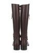 Baldinini Leather Riding Boots