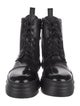 Baldinini Leather Combat Boots