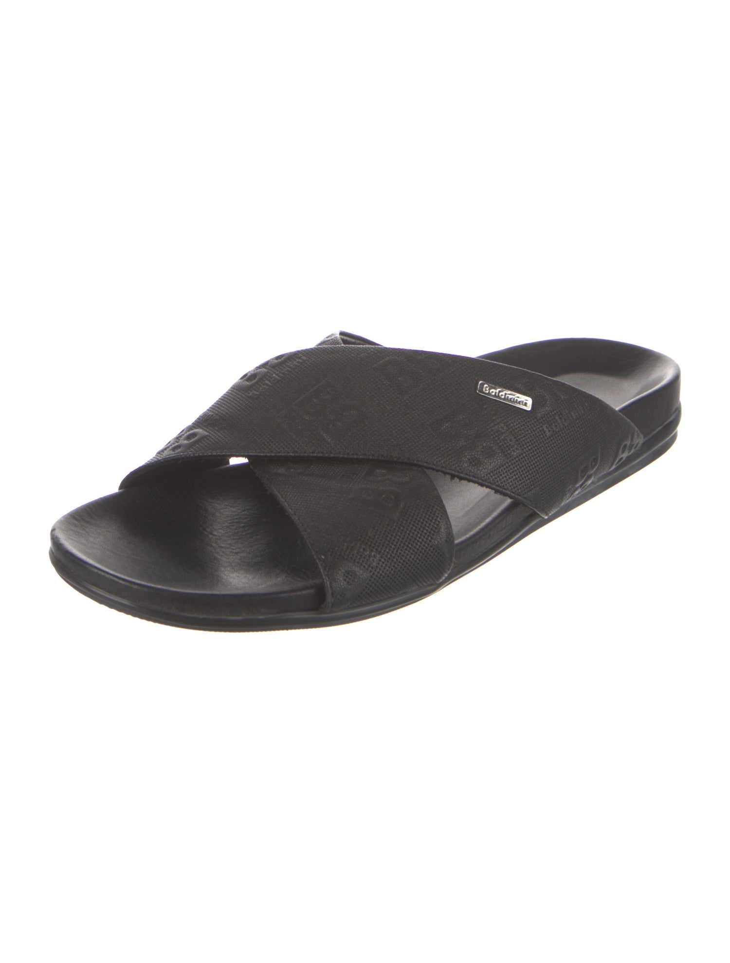 Baldinini Leather Slides