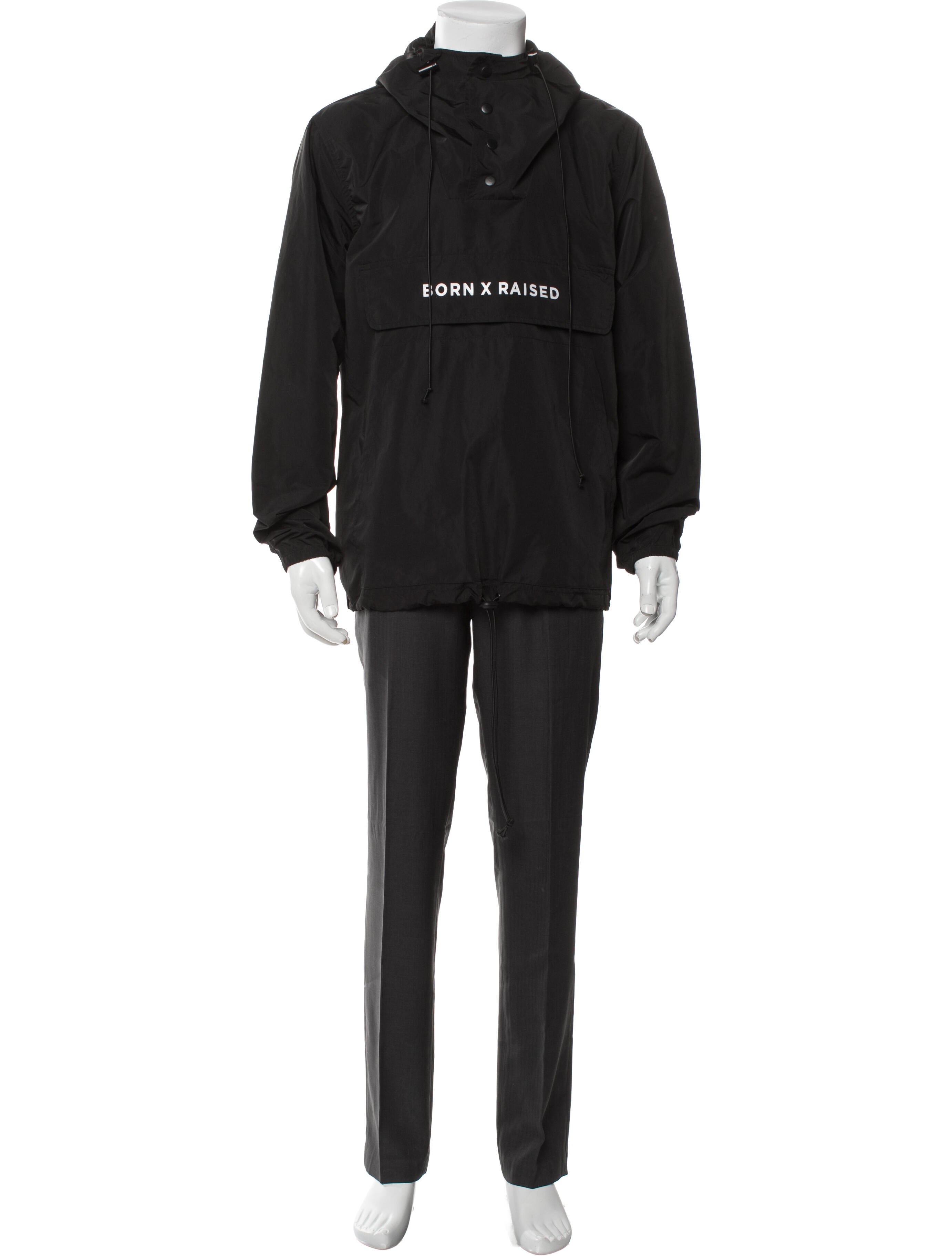 Born x Raised Graphic Print Parka