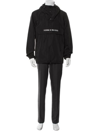 Born x Raised Graphic Print Parka