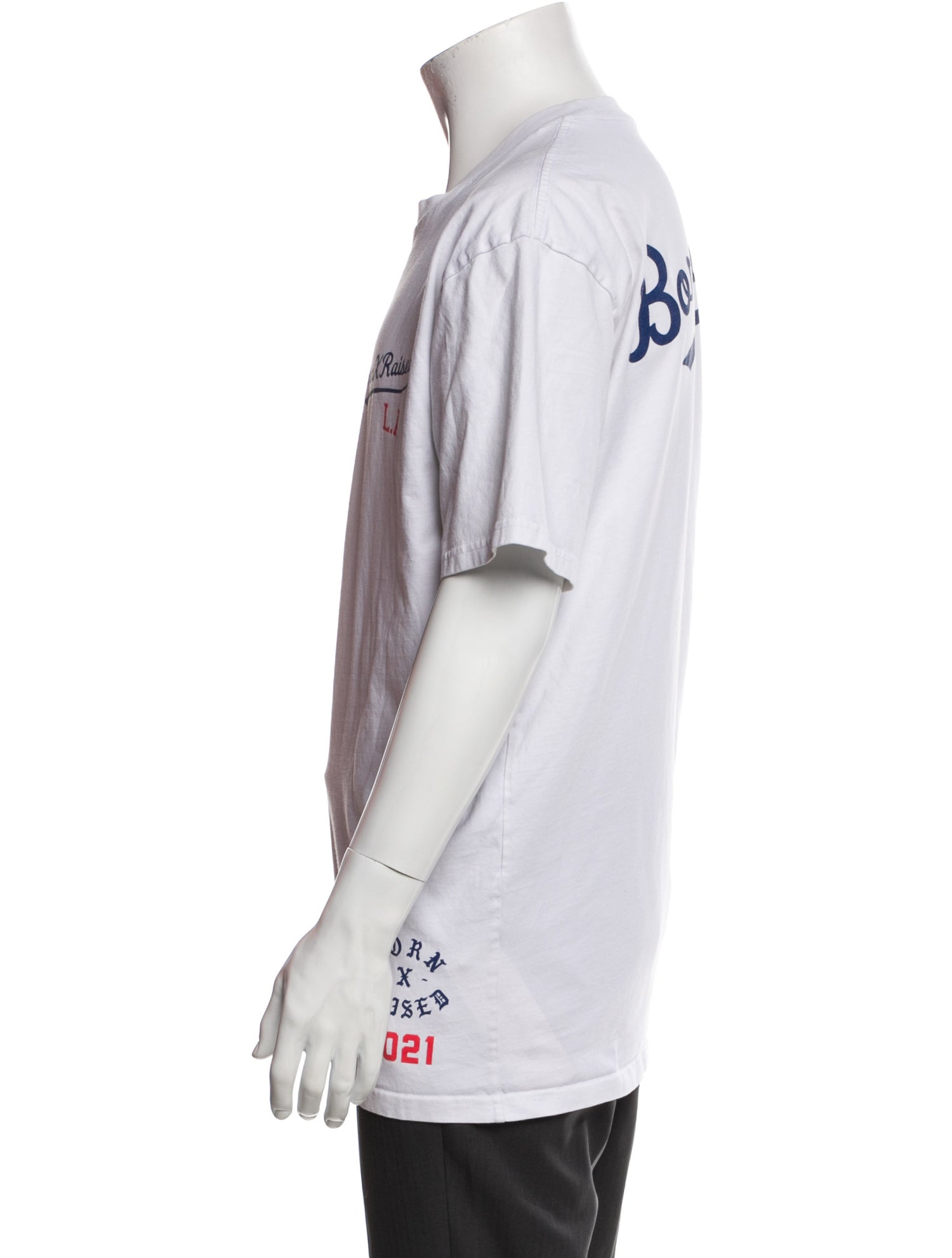 Born x Raised Graphic Print Crew Neck T-Shirt