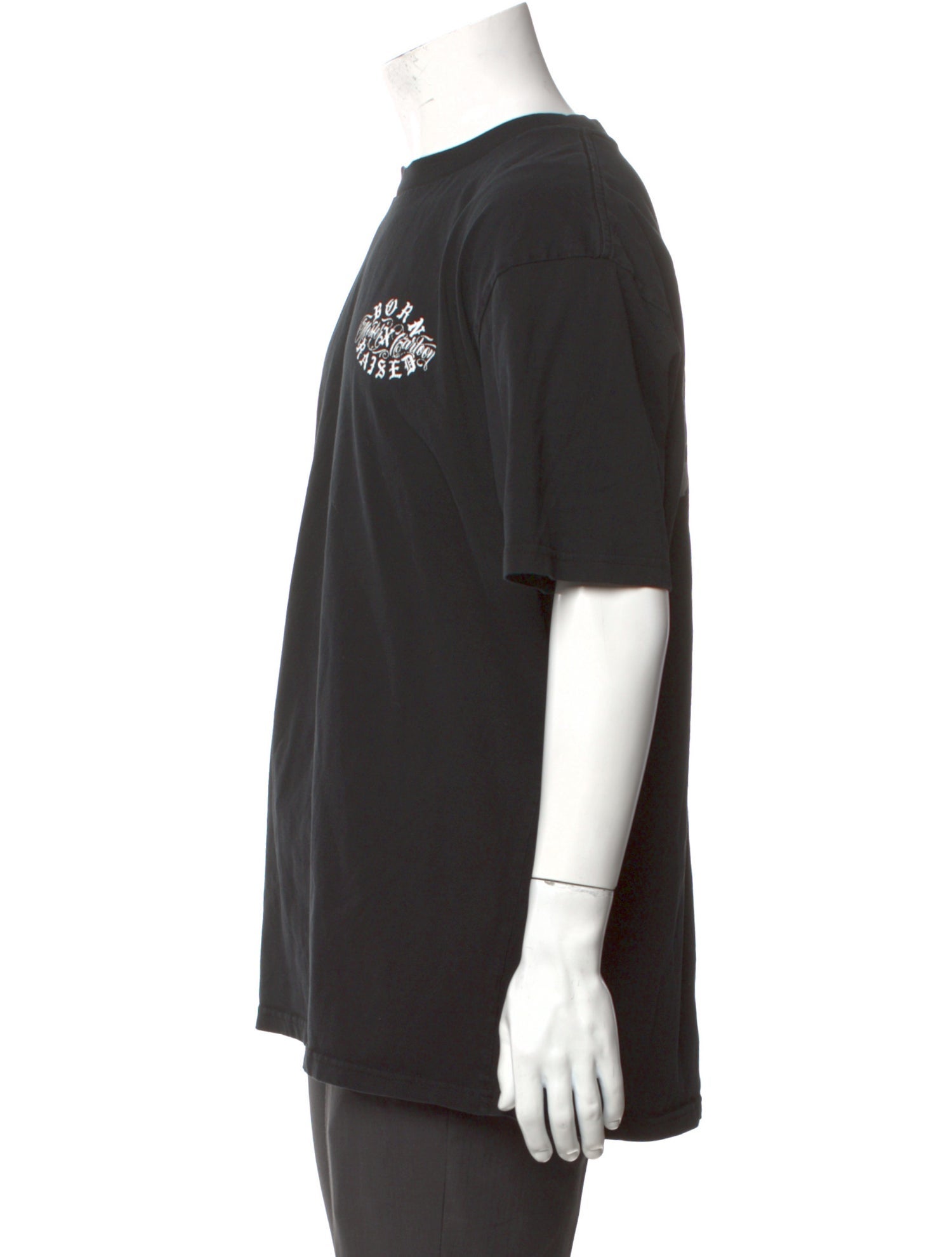 Born x Raised Graphic Print Crew Neck T-Shirt