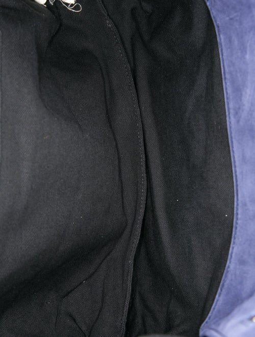 By Walid Suede Messenger Bag