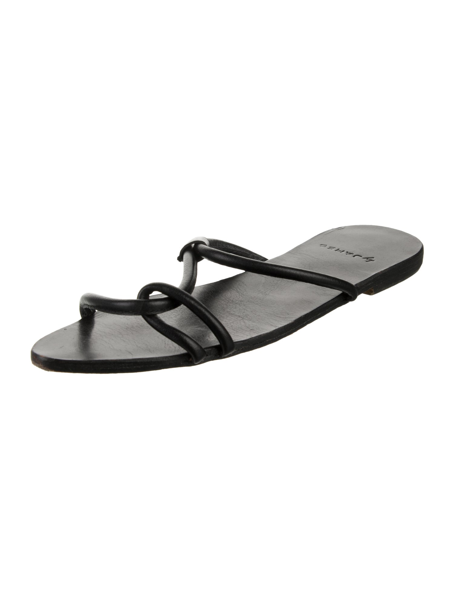 Byjames Leather Slides