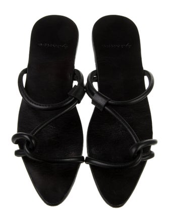 Byjames Leather Slides