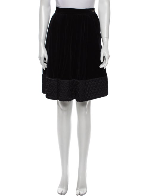 Byblos Knee-Length Skirt Black