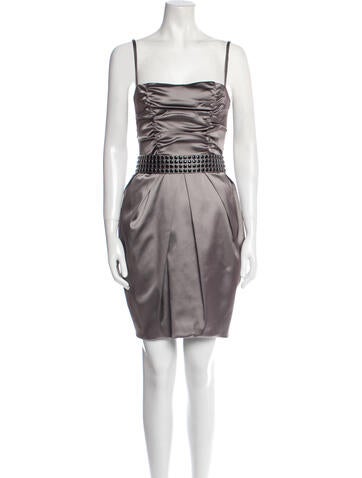 Byblos Dresses Square Neckline Mini Dress M