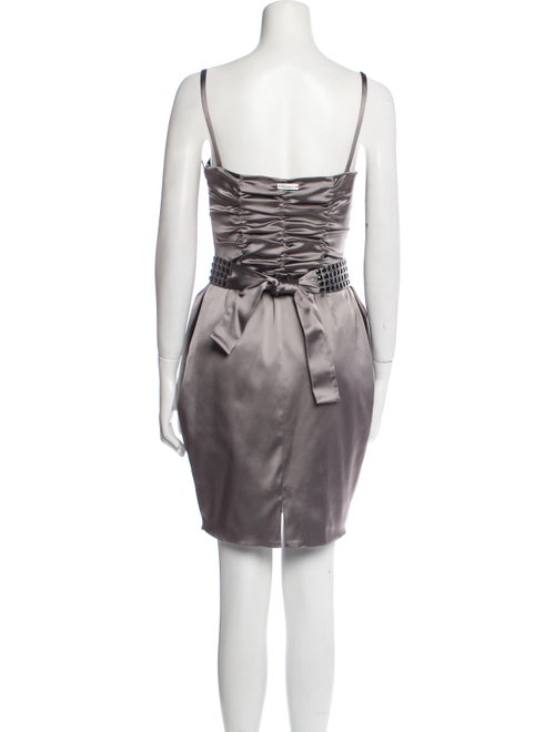 Byblos Square Neckline Mini Dress