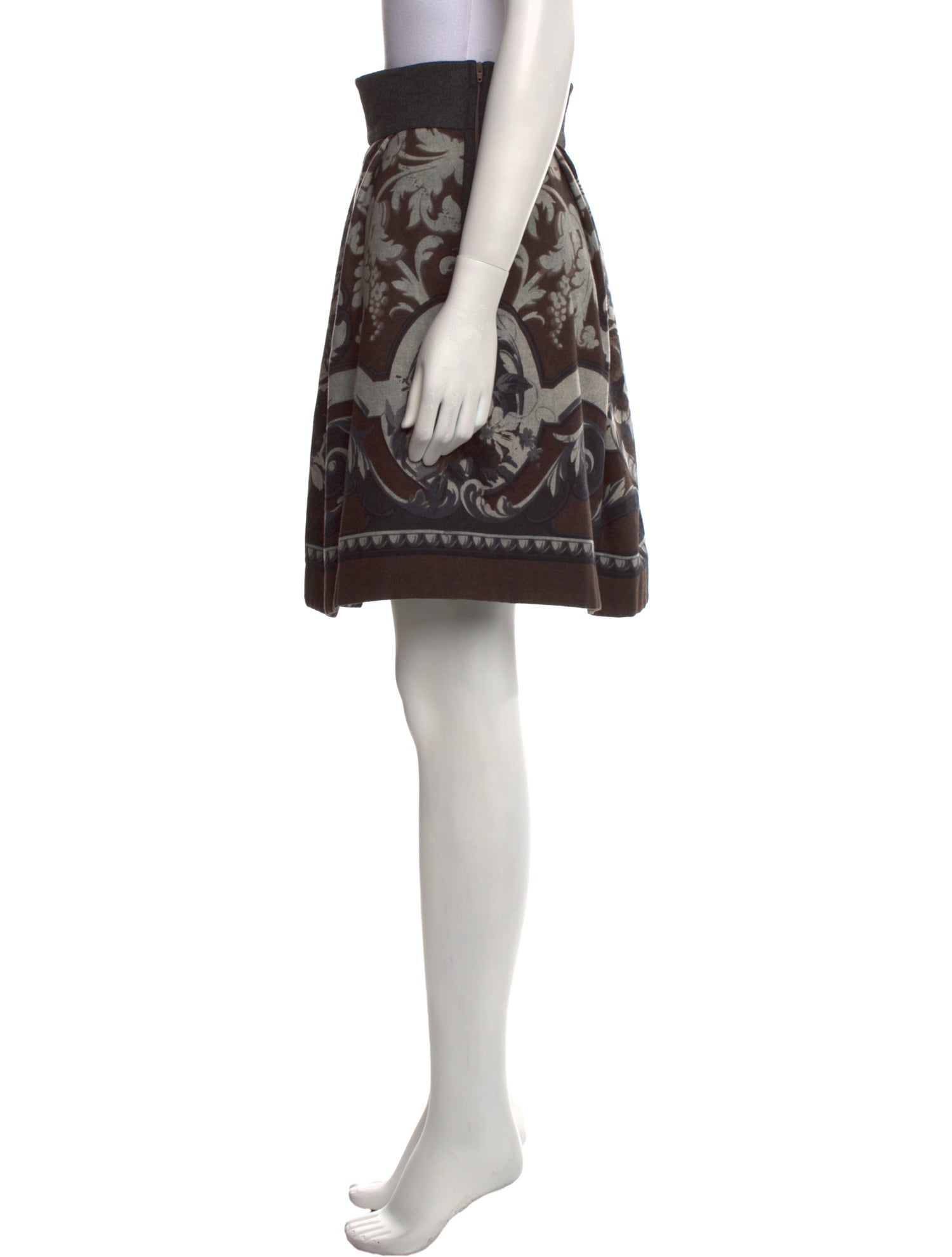 Byblos Wool Mini Skirt