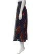 Byblos Floral Print Midi Length Skirt