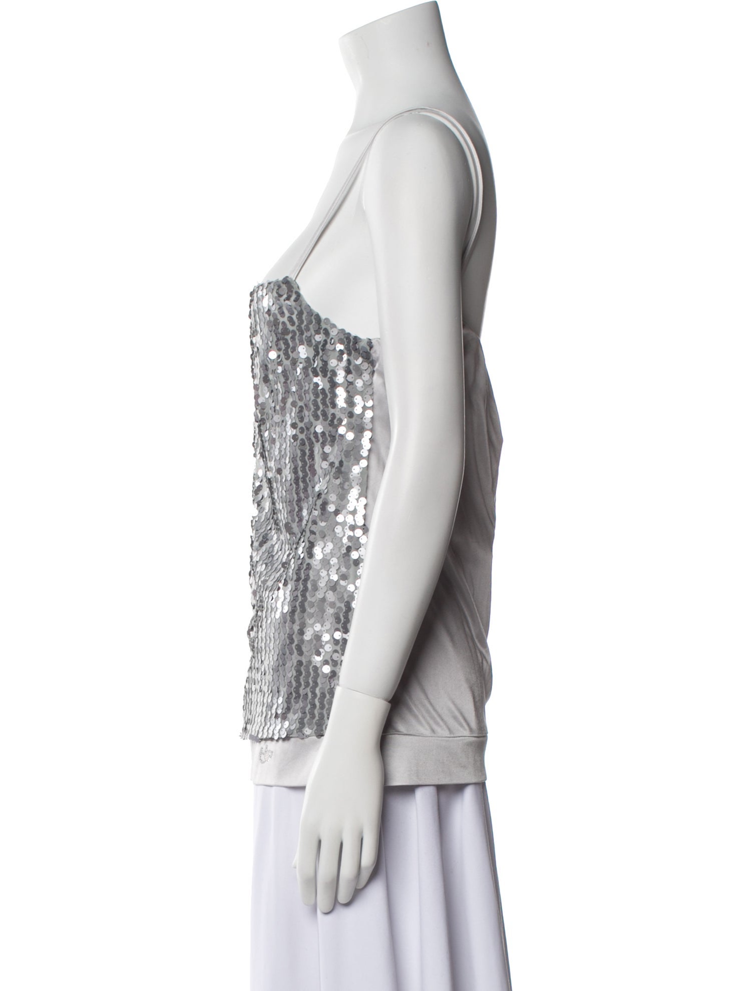 Byblos Printed Square Neckline Top w/ Tags