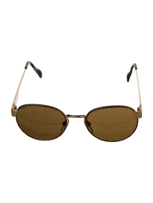 Byblos Cat-Eye Mirrored Sunglasses
