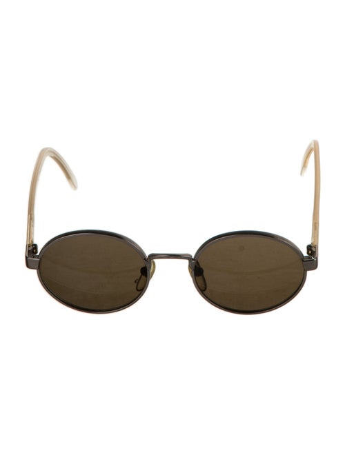 Byblos Round Mirrored Sunglasses
