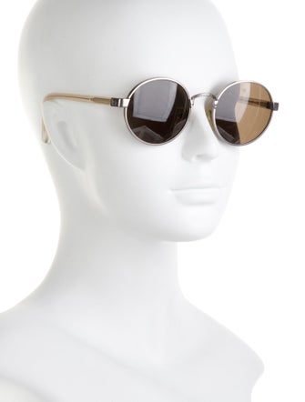 Byblos Round Mirrored Sunglasses