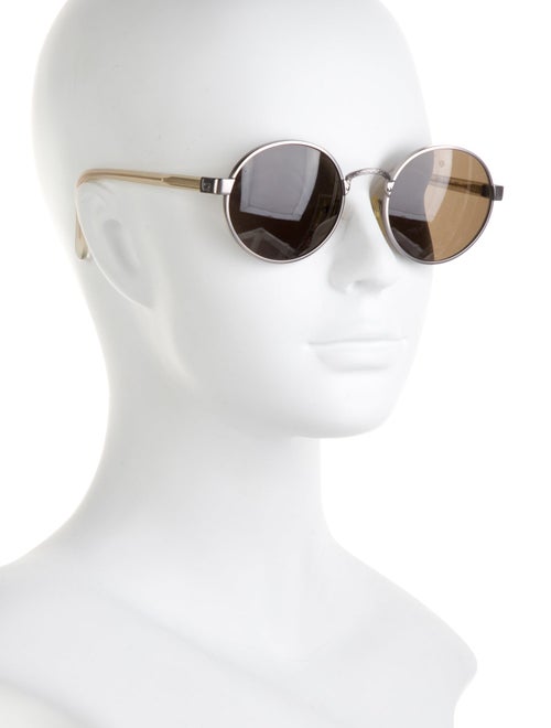Byblos Round Mirrored Sunglasses